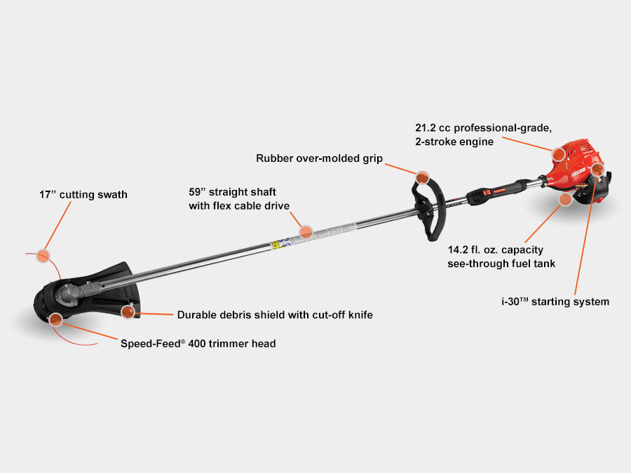 Eco SRM-225-2A String Trimmer | Southern Maryland Outdoor Power