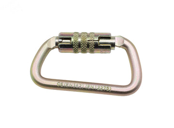 Rotary Equal "D" Steel Carabiner