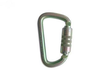Rotary Modified "D" Steel Carabiner