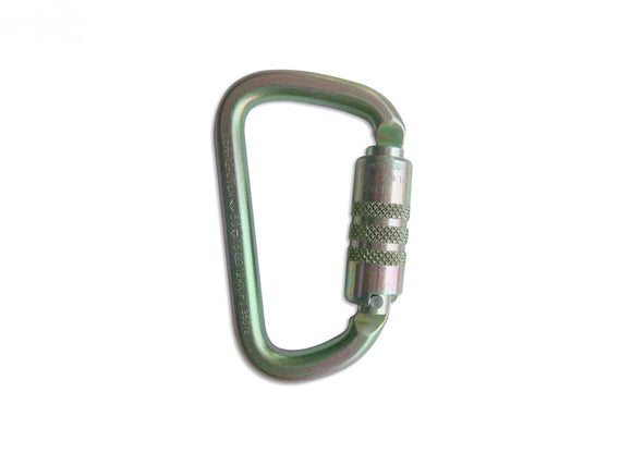 Rotary Modified "D" Steel Carabiner