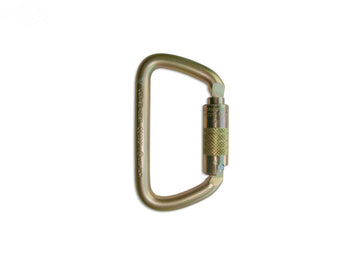 Rotary Large D Steel Carabiner
