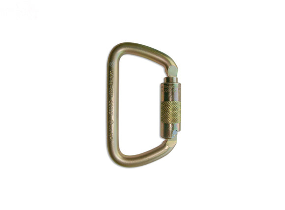 Rotary Large D Steel Carabiner