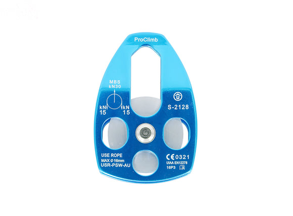 Rotary Extra Roll Single Sheave Rope Pulley