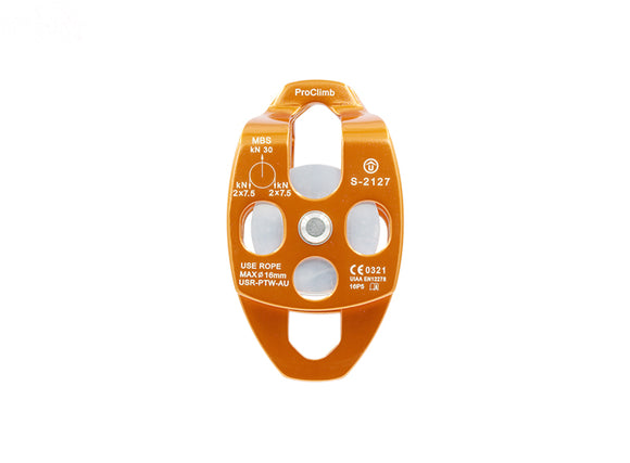 Rotary Double Sheave Rope Pulley
