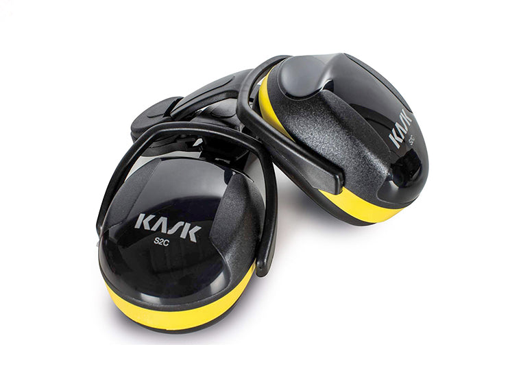 Rotary Earmuffs Medium to High Yellow