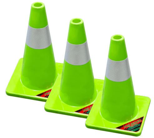 18-inch Safety Cones (3 Pack) | Pro Series | SC018