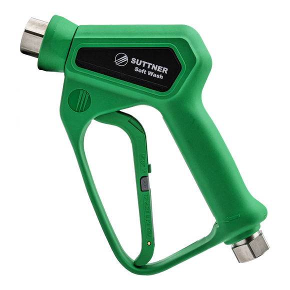 Suttner ST-2320 Soft Wash Gun Stainless Steel 1/2" Inlet/Outlet
