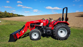 MAHINDRA 5155 4WD ROPS SHUTTLE with Ind Tires, Loader