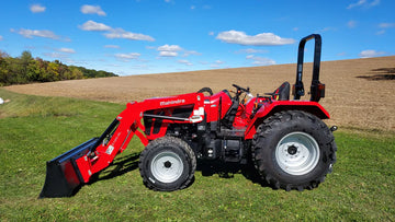 MAHINDRA 5155 4WD ROPS SHUTTLE with Ind Tires, Loader