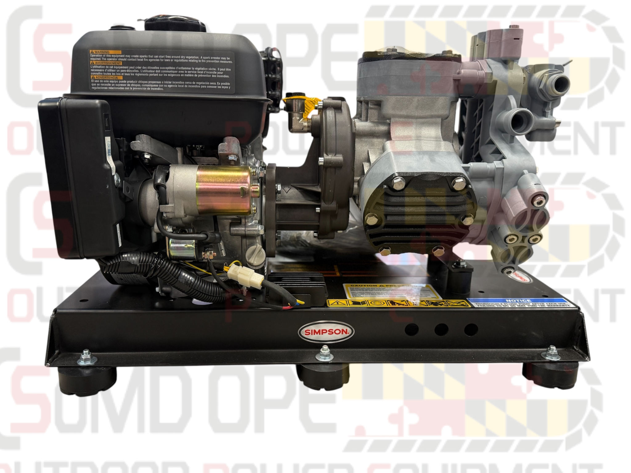 Simpson Gas Soft Wash System 300 PSi 12GPM