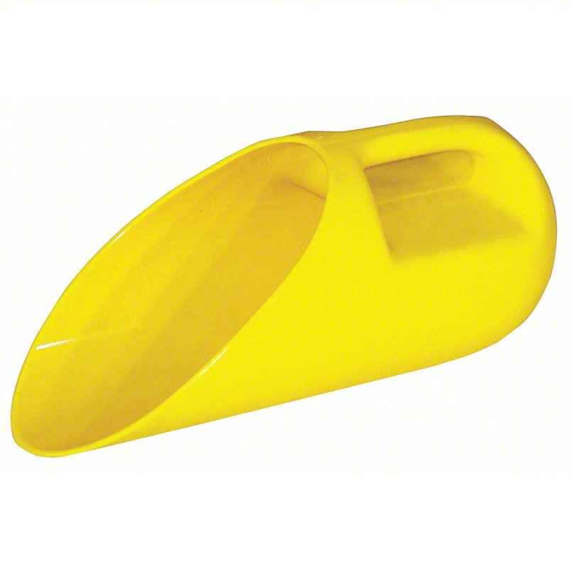 SNOWEX Material Scoop: For use with: De-Icing Materials/Salt/Sand, Poly SP-05