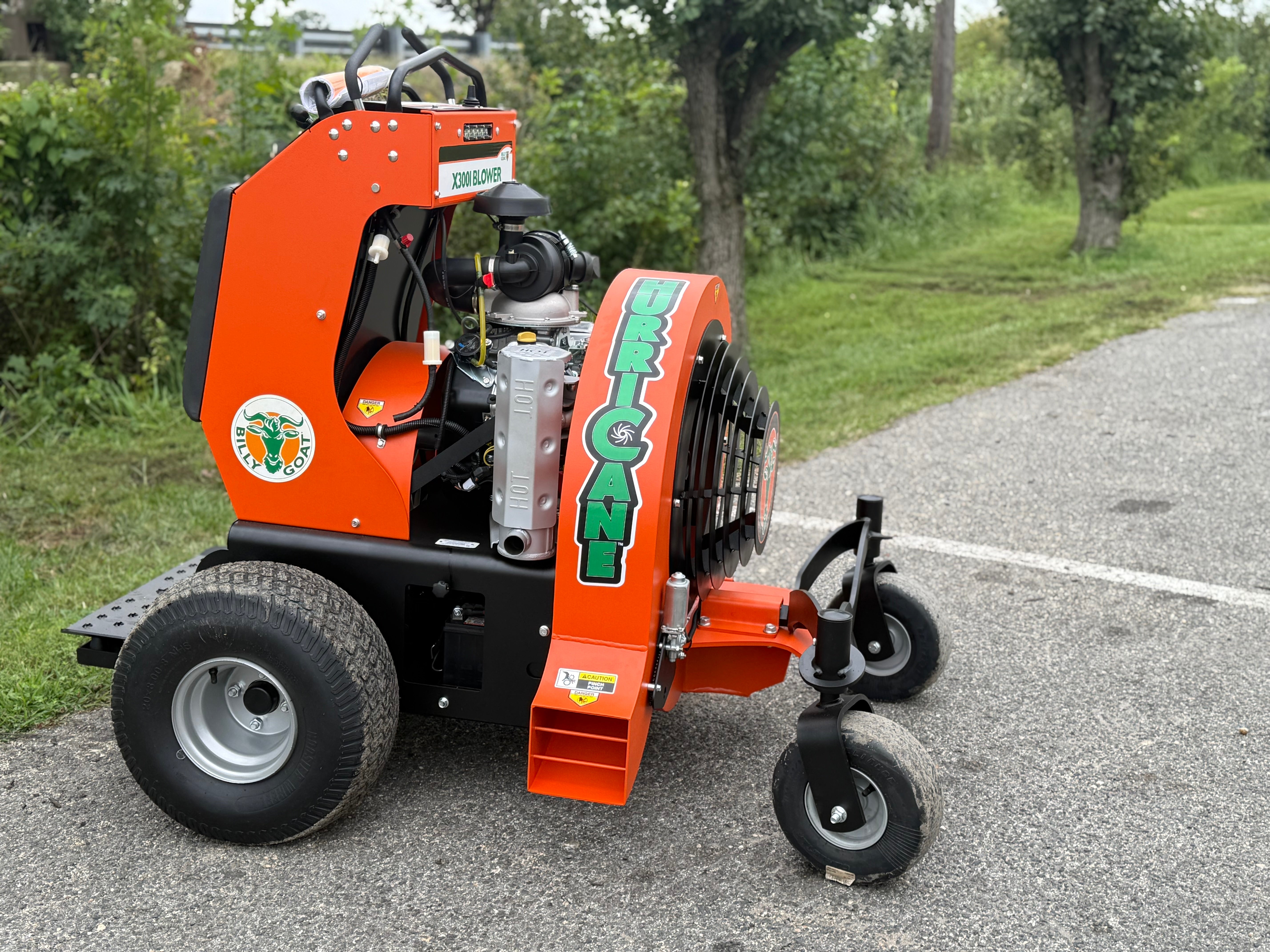 Billy Goat Hurricane X3001 Zero Turn Stand-On Leaf Blower