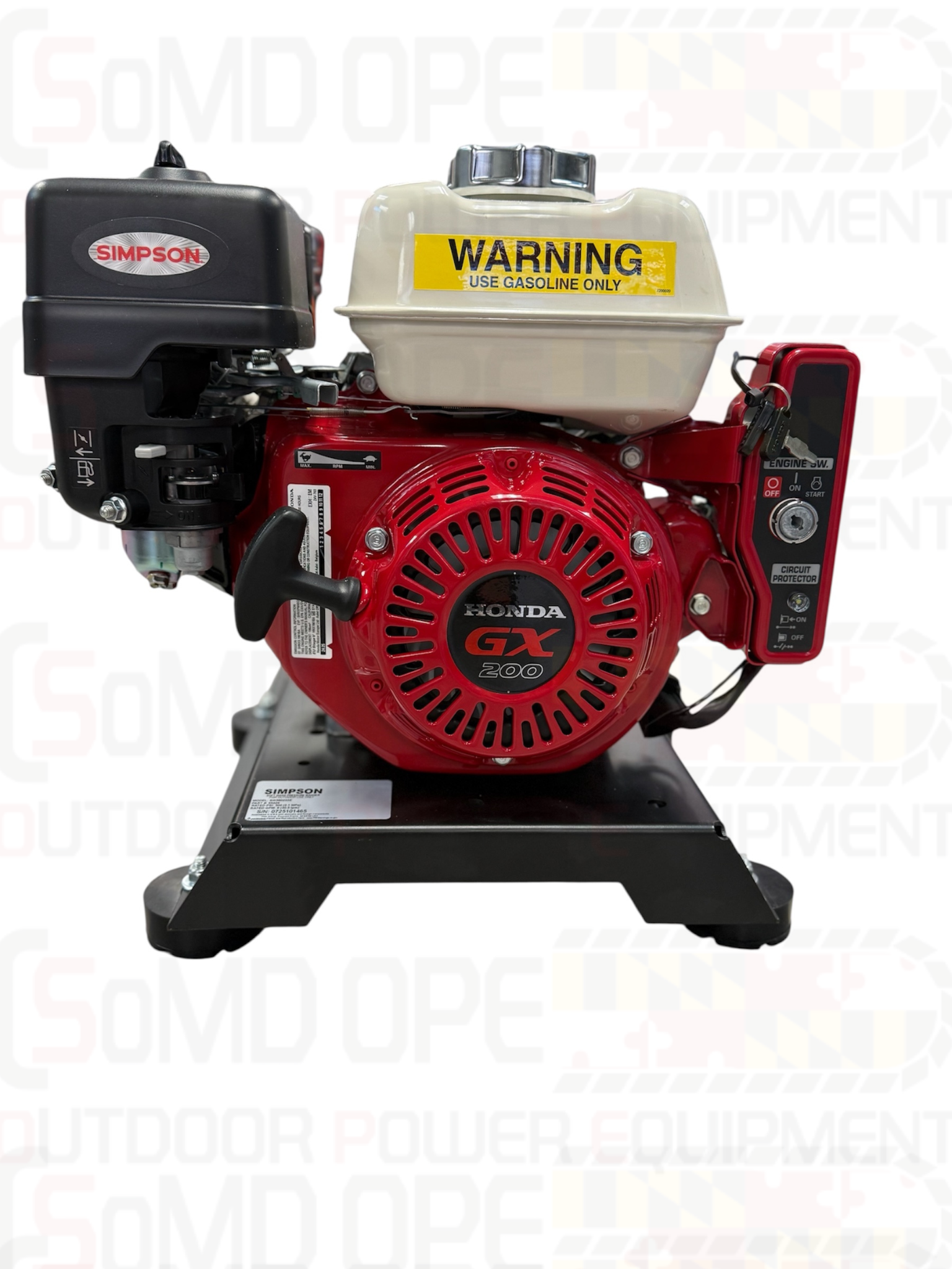 Simpson Soft Wash System Honda GX Engine 12gpm  300 PSI
