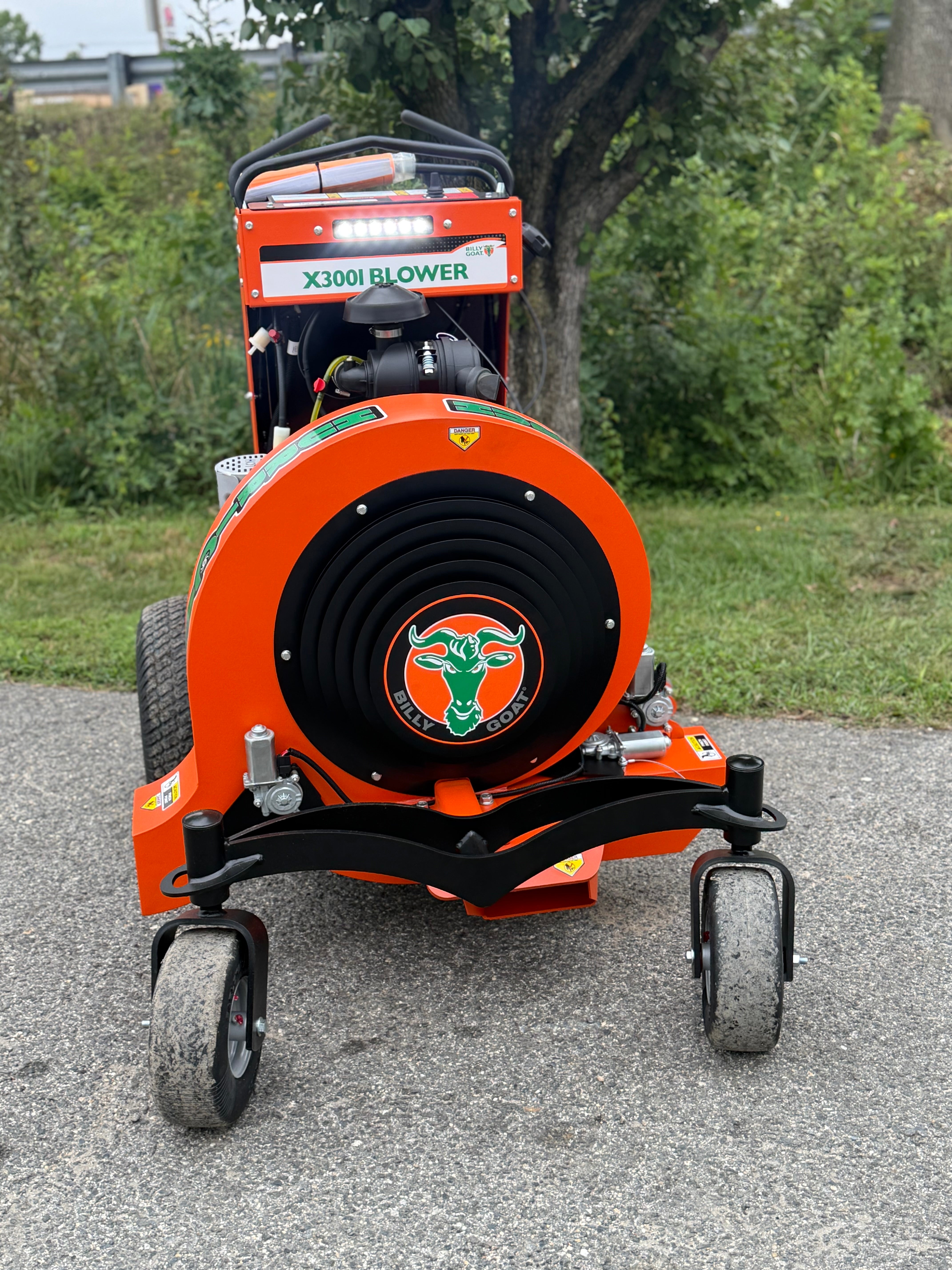 Billy Goat Hurricane X3001 Zero Turn Stand-On Leaf Blower Billy Goat Hurricane X3001 Zero Turn Stand-On Leaf Blower