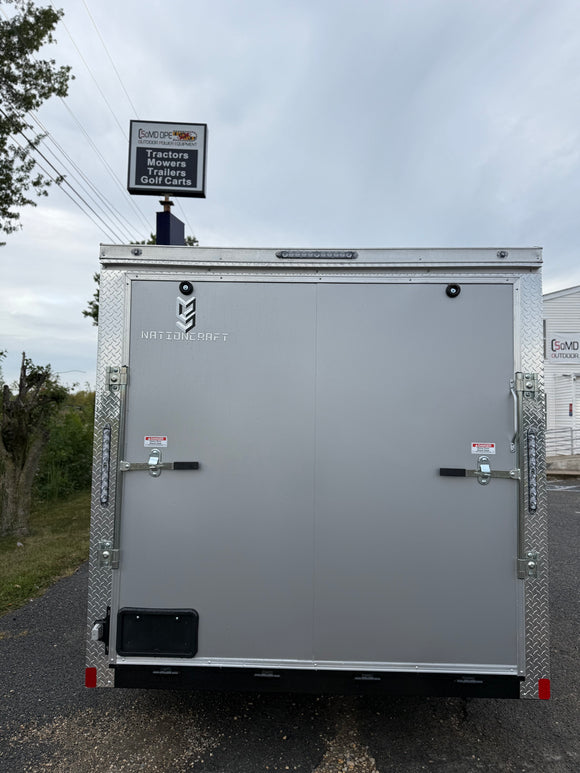 7X16 Nationcraft Enclosed Trailer