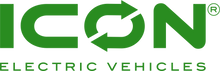 Icon ev logo icon green 3