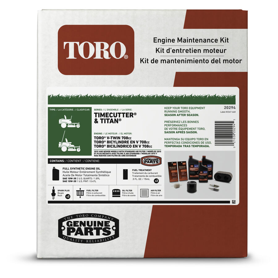 20294 Maintenance Kit TORO V-Twin
