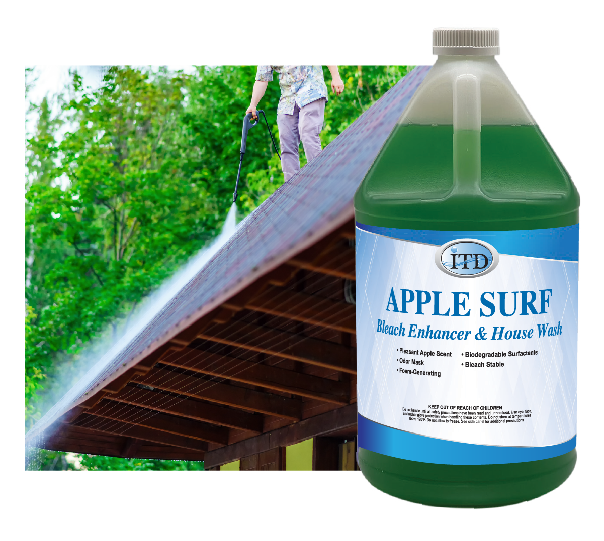 Apple Surf – Bleach Enhancer & House Wash 53070 1G