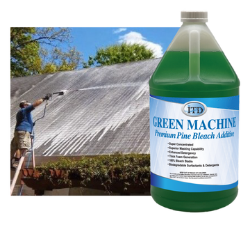Green Machine – Premium Pine Bleach Additive 1 Gallon