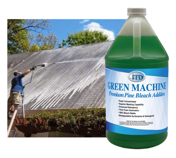 Green Machine – Premium Pine Bleach Additive 5 Gallon