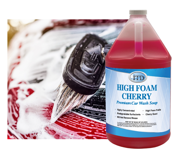 High Foam Cherry – Car Wash Soap Gallon