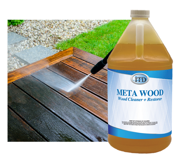 Meta Wood Wood Cleaner + Restorer 5 Gallon