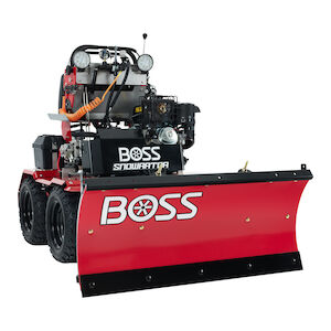 Boss Snowrator  Scout With 4' Straight Blade & 20 Gallon Brine Tank - 429 Kohler Engine