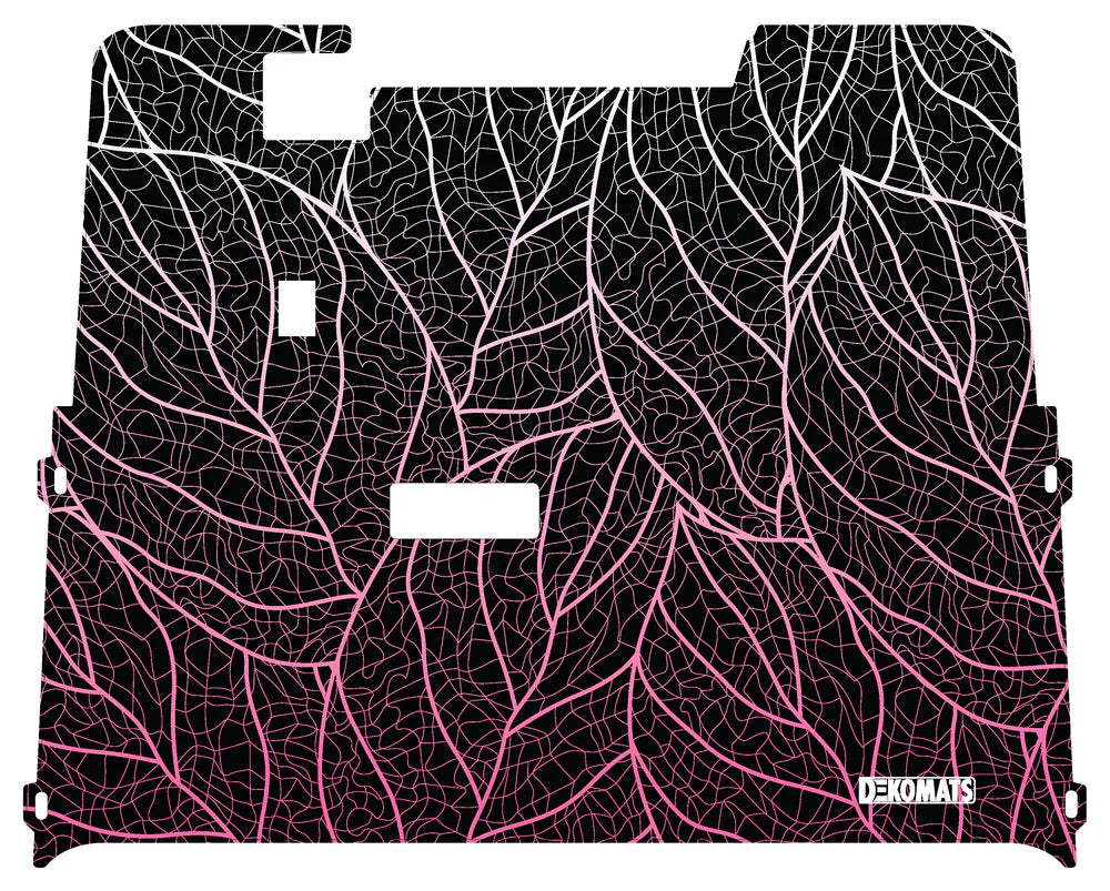 DEKOMATS Pink Cover Up Golf Cart Mat