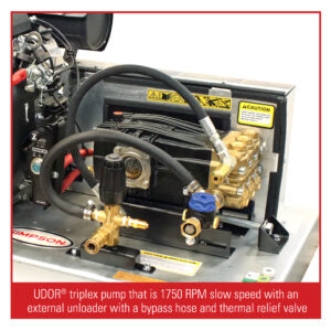 Simpson Gas Truck Mount Pressure Washer 3000 PSI  TM3080141E