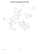 Toro 30" Toro TurfMaster HDX Caster Swivel Wheel Kit-3