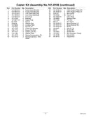 Toro 30" Toro TurfMaster HDX Caster Swivel Wheel Kit-4