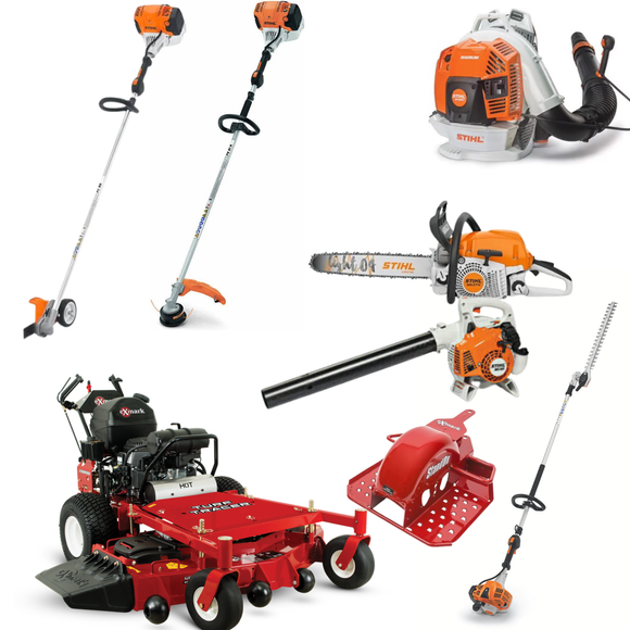 Exmark Turf Tracer X-Series 60" Complete Commercial Landscaping Package