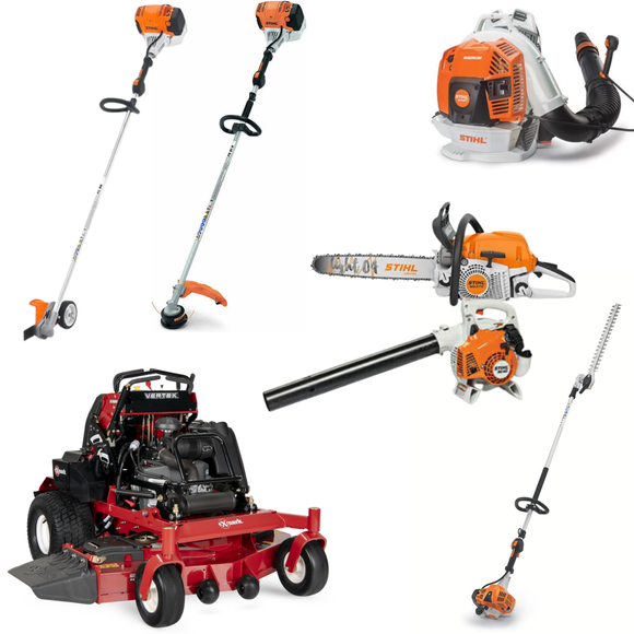 Exmark Vertex S-Series 52" EFI Complete Commercial Landscaping Package