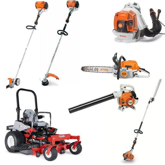 Exmark Lazer Z E-Series 60" Complete Commercial Landscaping Package