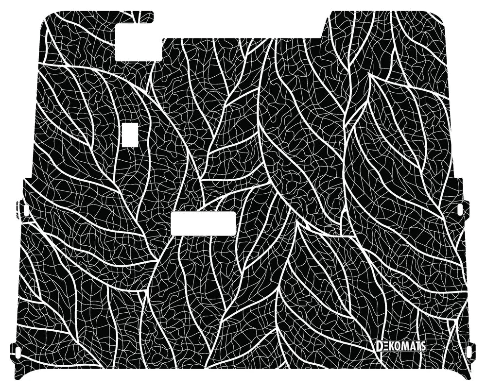 DEKOMATS White Cover Up Golf Cart Mat