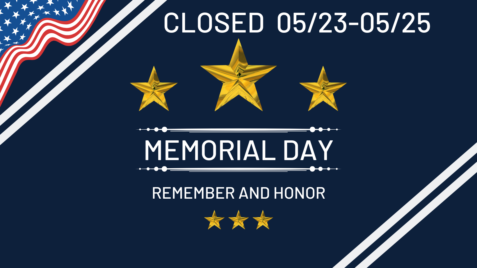 Closed 0523 0525