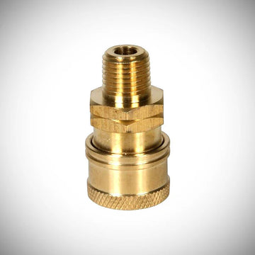 5655 1/4'' Quick connect socket Brass