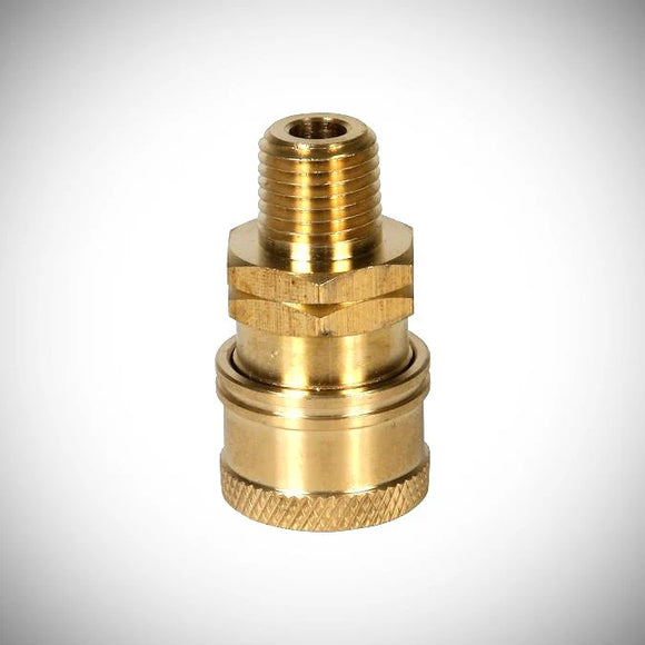 5655 1/4'' Quick connect socket Brass