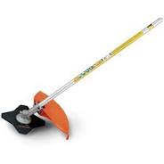Stihl FS-KM Brush Cutter with Four-Tooth Grass Blade