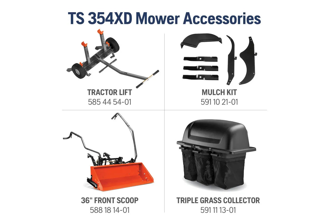 Husqvarna TS 354XD Riding Mower