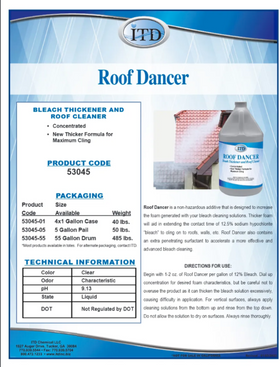 Roof Dancer – Thick Bleach Additive 53045 5G - 0