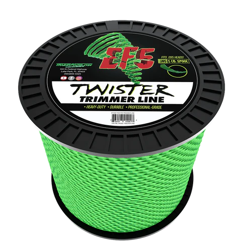 Smooth 0.095 Braid-blade Trimmer Line | Twister Series | EF500 | 5 LB Spool